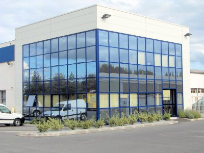 Фасады из теплого алюминия