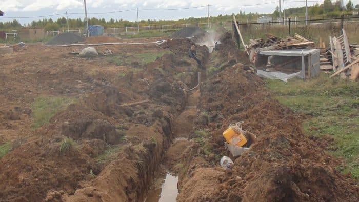Монтаж дренажной системы