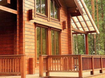 Дом из профилированного бруса